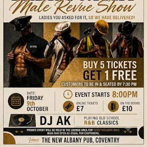 Ladies Night - Male Revue Show