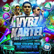 Vybz Kartel - Free Bashment Party - Everyone Free Before 12AM at The Lighthouse Bar And Club
