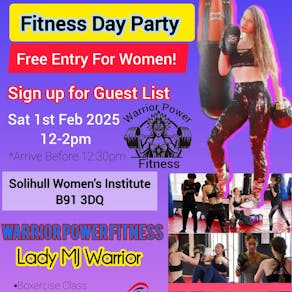 Fitness Day Party (Sober Event)