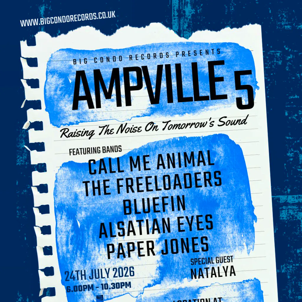 Big Condo Records Presents Ampville 5 at The Hold The Shipping Forecast