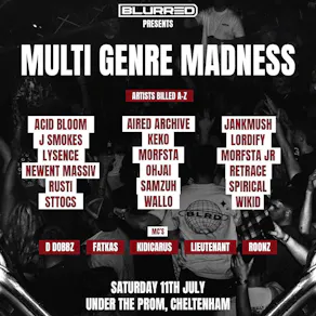 Blurred : Multi Genre Madness Link Up Part Two