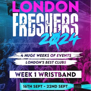 London Freshers 2024 // Week One