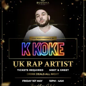 K Koke live performance