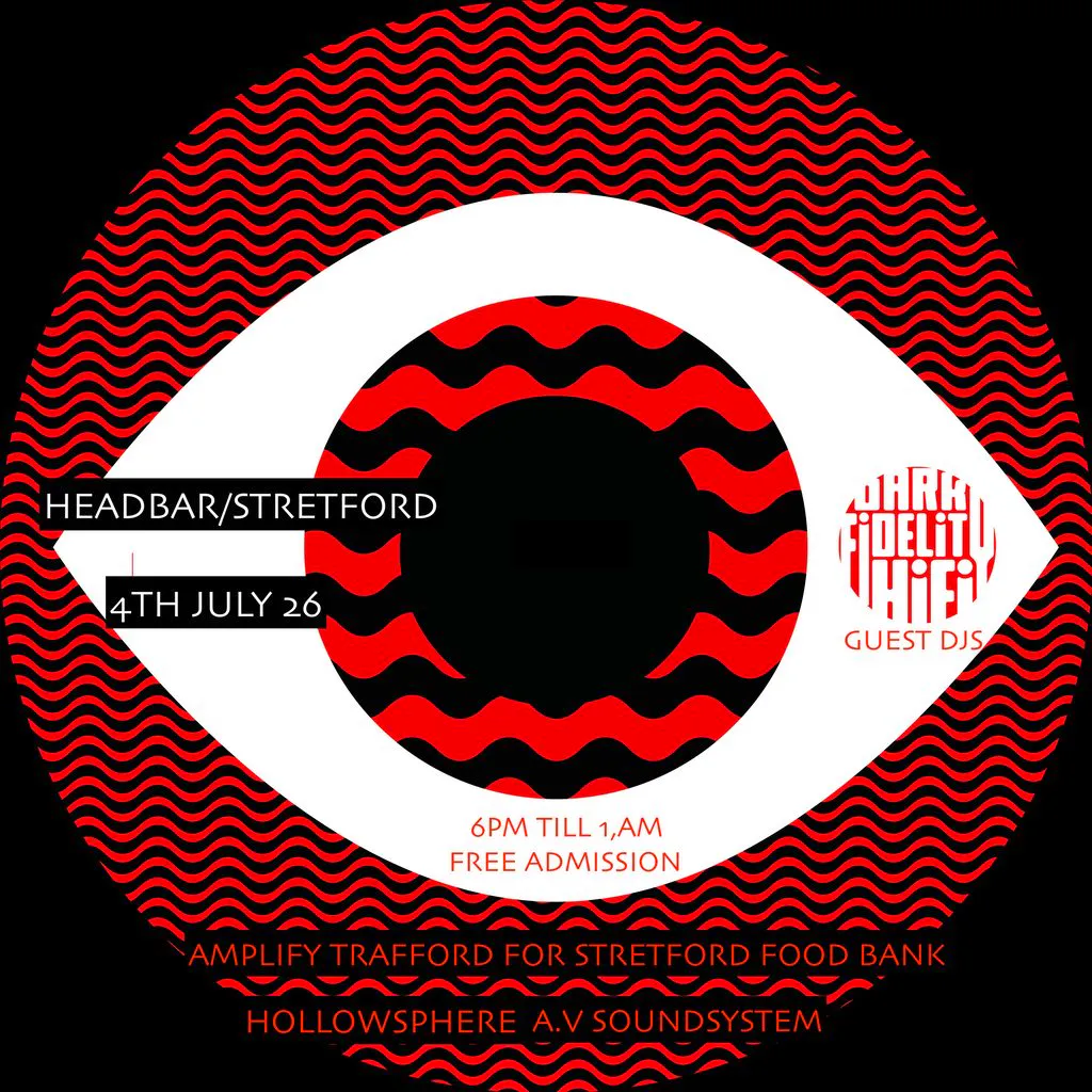 Dark fidelity hifi and  support djs at HEADBAR