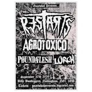 The Restarts, Agrotoxico + Pound Of Flesh - Live @ Billy's at Billy Bootleggers Bar