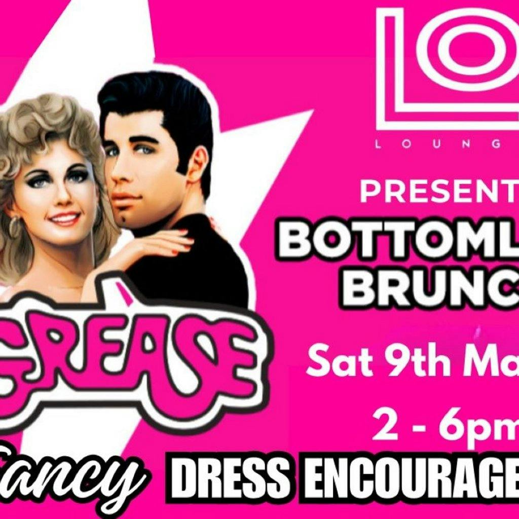 Grease Bottomless Brunch | Lo Lounge Cardiff Bay Cardiff Sat 09 March 2024