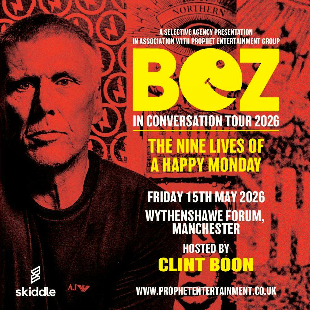 Bez in Conversation Tour 2026 Manchester at Wythenshawe Forum