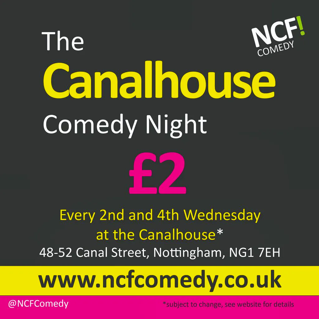 Canalhouse £2 Comedy Night at Canalhouse Bar