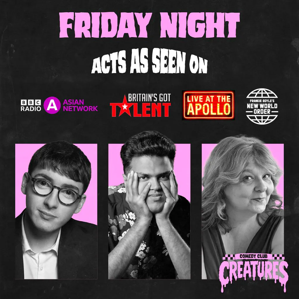 Friday Night Showcase|| Creatures Comedy Club at Creatures Comedy Club