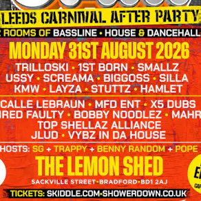 Leeds Carnival After Party Capricorn Summer Jam