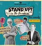 Stand Up in the Basement Comedy - Markus Birdman | Dave Wilder