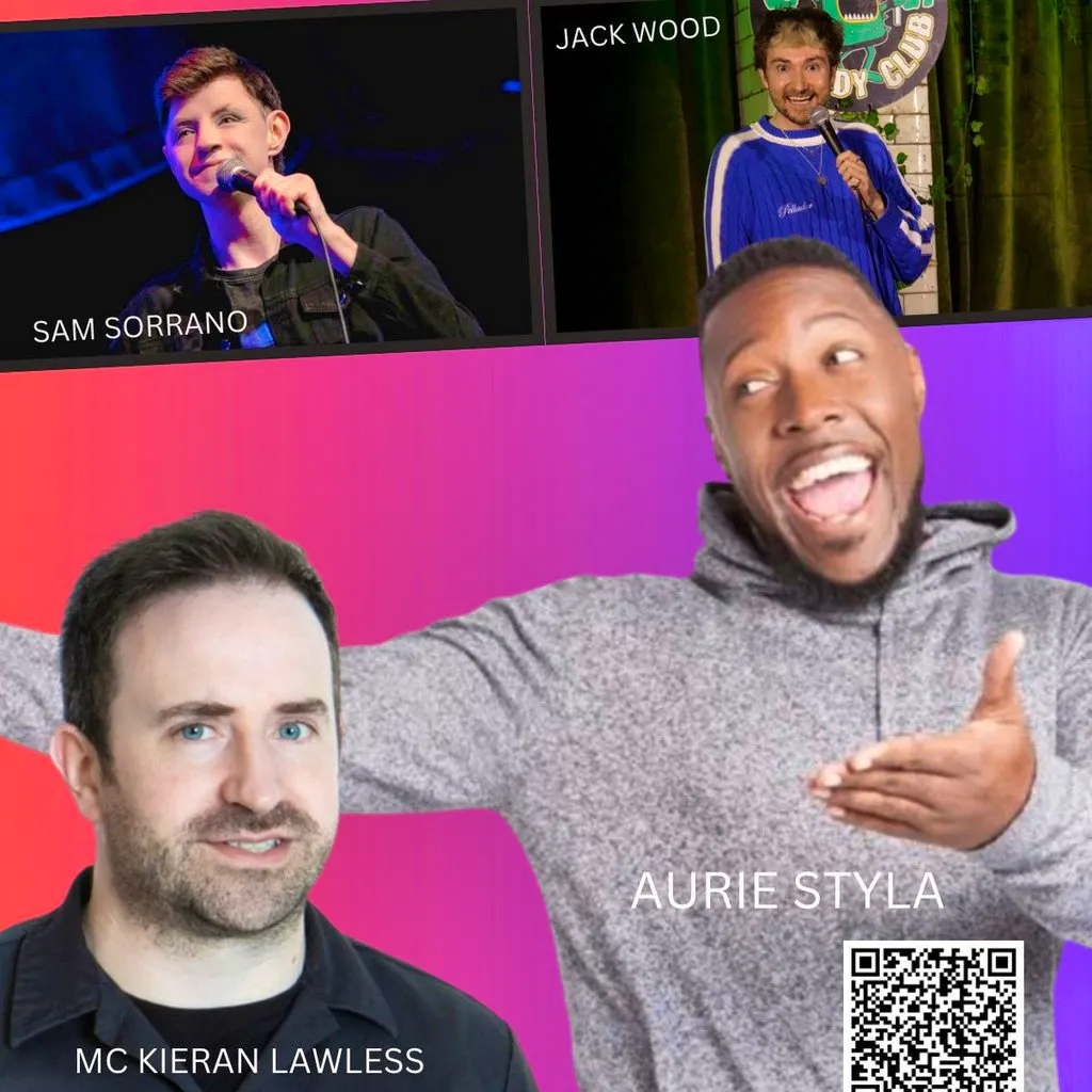 A night of comedy at The Book keepers secret at The Book Keepers Secret (Above The Boulevard)