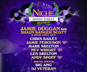 Niche Reunion ft Jamie Duggan, SBS, Chris Bailey, Jamie Ferguson