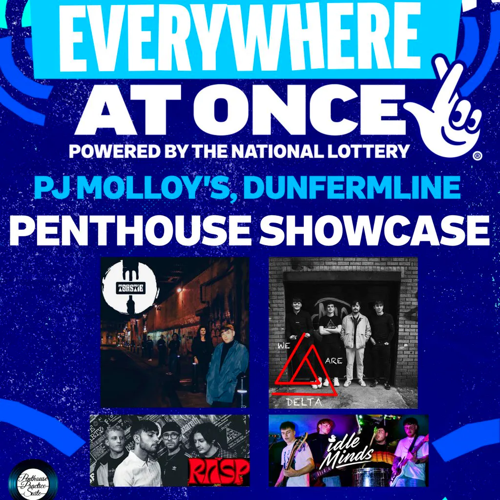 Penthouse Showcase -Everywhere At Once The UK's Biggest Festival at PJ Molloys
