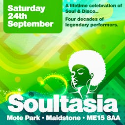 SOULTASIA Kent Tickets | Mote Park Maidstone, Kent  | Sat 24th September 2022 Lineup