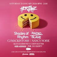 Heritage Radio Slave CJ Mackintosh Shades of Rhythm Nancy Noise at Hare And Hounds Kings Heath