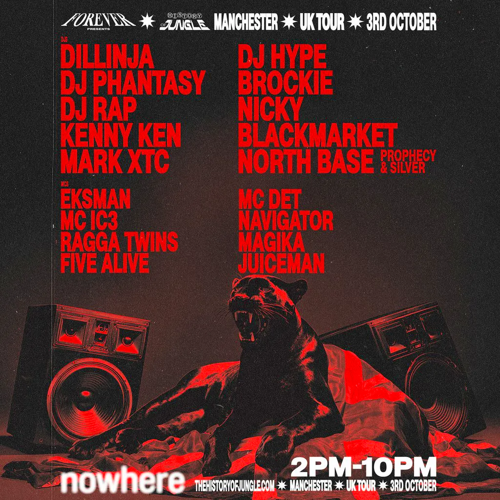 Forever presents: The History Of Jungle @ Nowhere at Nowhere
