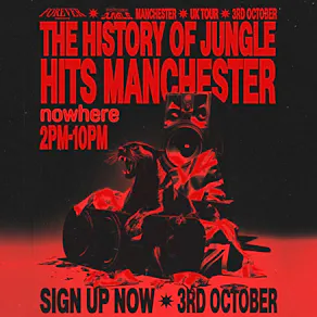 Forever presents: The History Of Jungle @ Nowhere