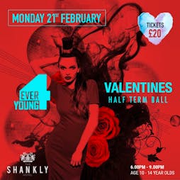 4Ever Young Raves Valentines Event Tickets | Garden Of Eden The Shankly HOtel Liverpool  | Mon 21st February 2022 Lineup
