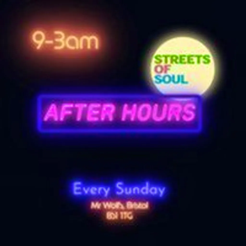 After Hours with Streets Of Soul at Mr Wolfs