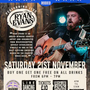 BallPoints Country Event - headliner Ryan Evans