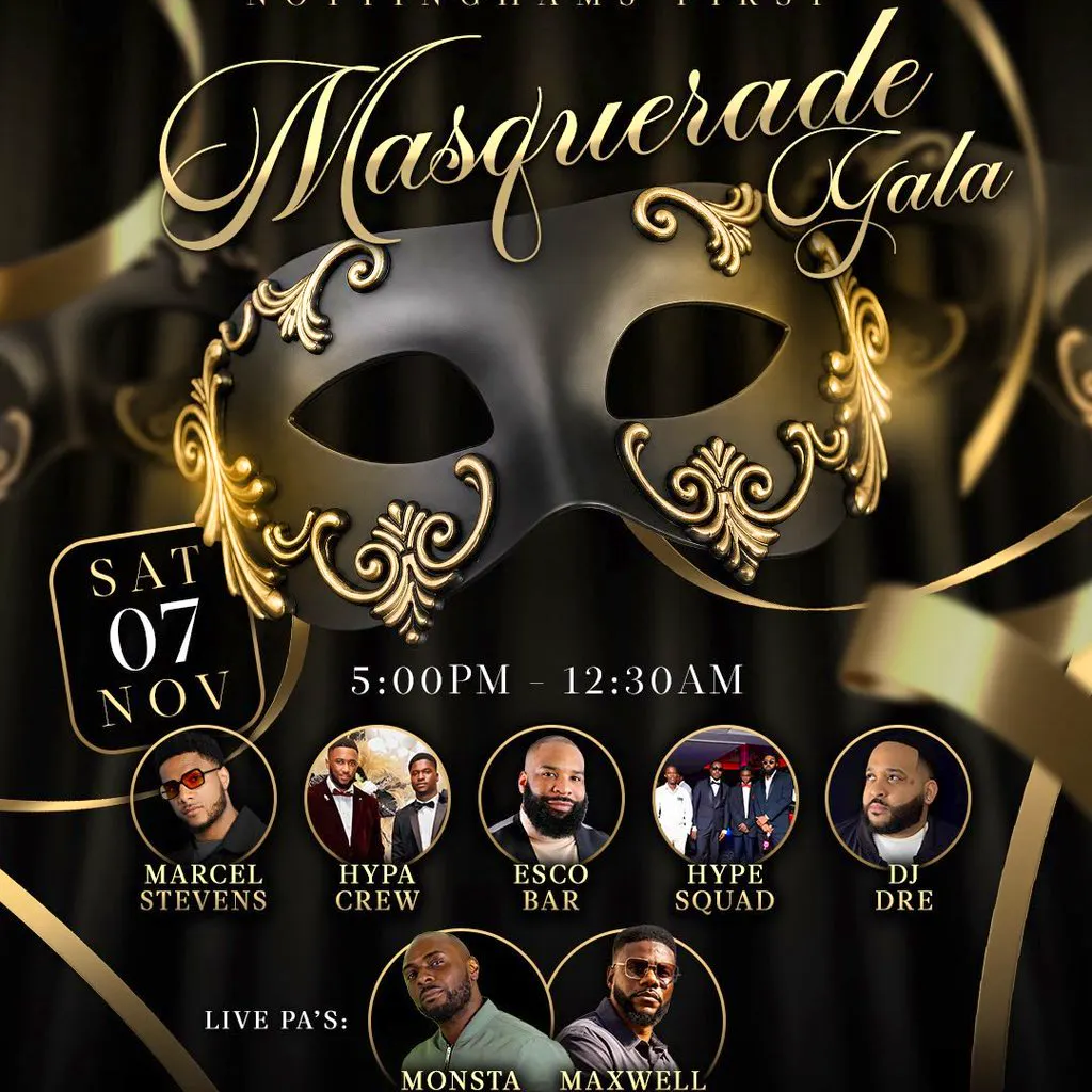 Nov.Masq at Bestwood Lodge Hotel, Nottingham, Ng5 8ht