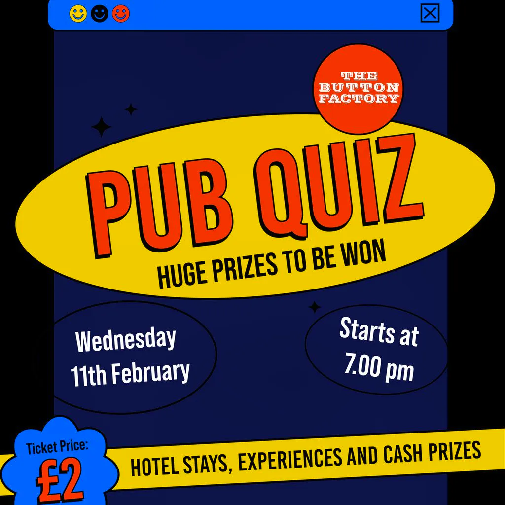 The Pub Quiz @ The Button Factory at The Button Factory