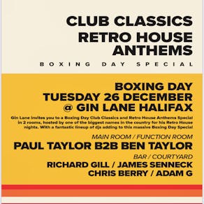Christmas Tonic club classics and retro anthems special 