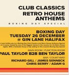 Christmas Tonic club classics and retro anthems special 