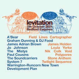 Levitation '24 Tickets | Bedford Esquires Bedford  | Sat 5th October 2024 Lineup