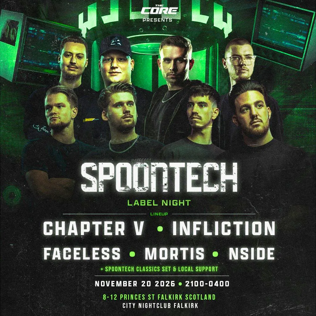 TheCore Presents: Spoontech Label Night at City Falkirk