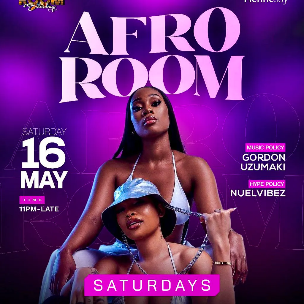 Afro Room Afrobeats and Amapiano Party at Club 22 Sat 16th May at Twenty Two Night Club
