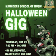 Maunders Halloween Gig at Fuel Café Bar