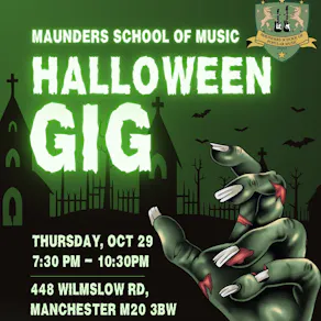 Maunders Halloween Gig
