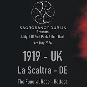 Sacrosanct Dublin: A Night of Post Punk & Goth Rock