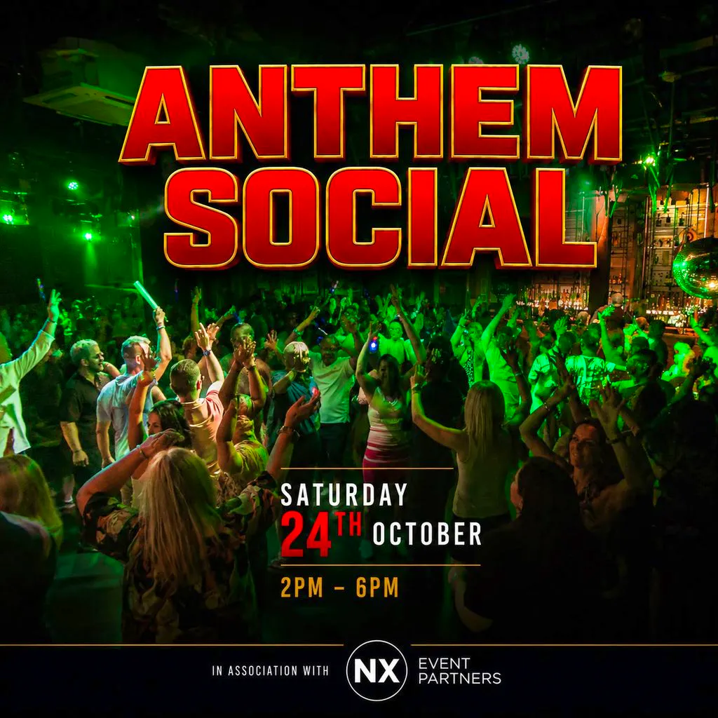Anthem Social: 24th October at The Jamhouse