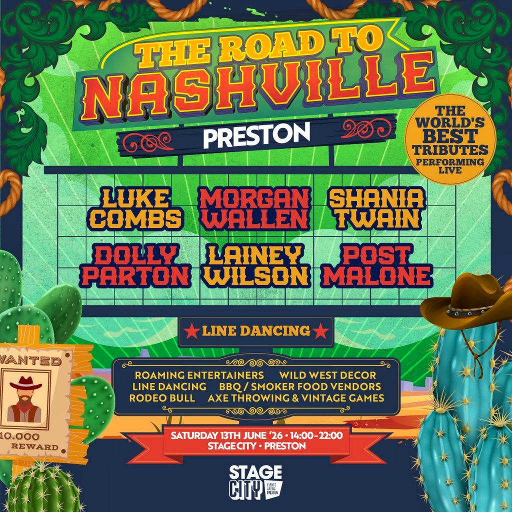 Road to Nashville Festival | Stage City, Preston at Stage City Preston