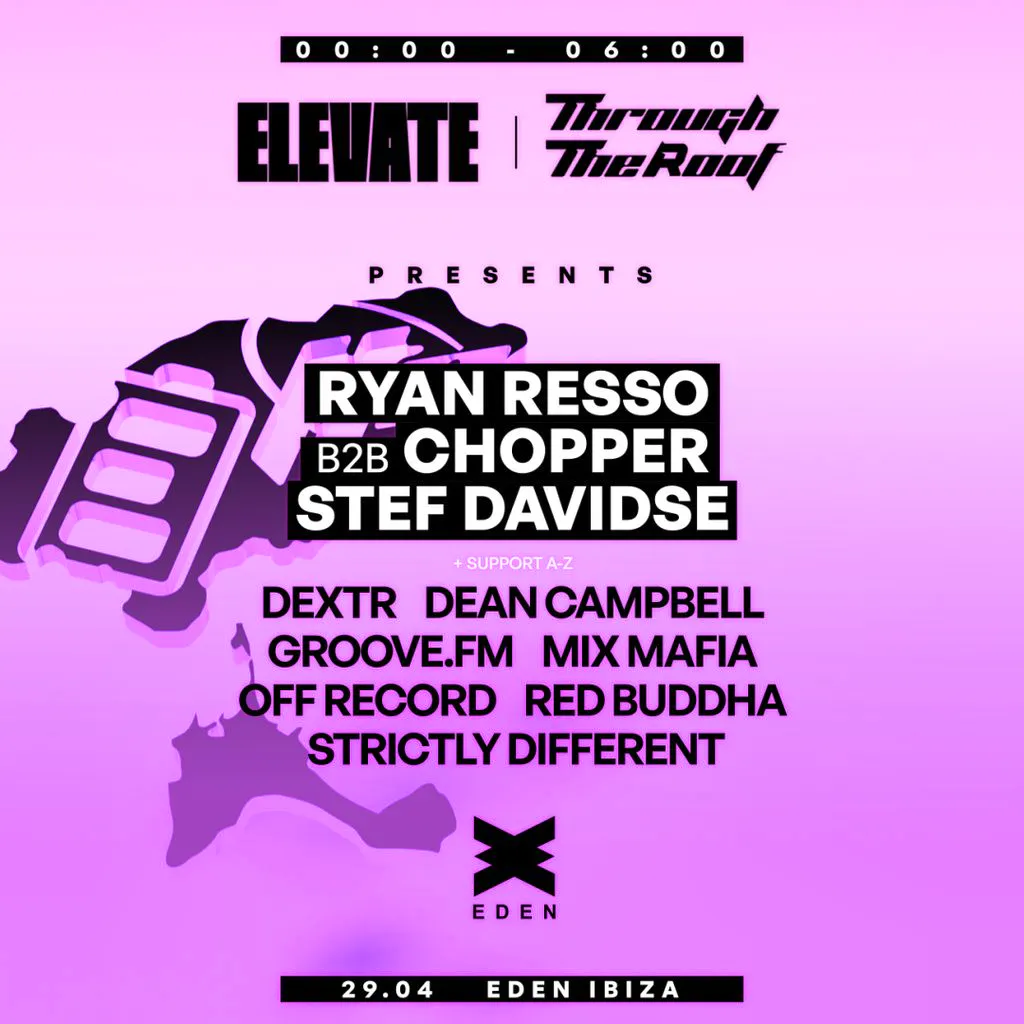 Elevate x TTR Ibiza Openings Week : Eden Night 1 at Eden Ibiza