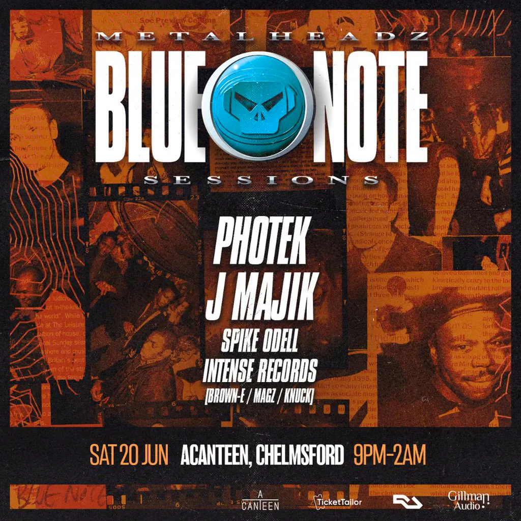 MetalHeadz BlueNote Sessions Tour - PHOTEK & J MAJIK at Acanteen