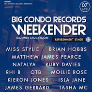 Big Condo Records Weekender Presents The Refreshment Stage at Kazimier Stockroom