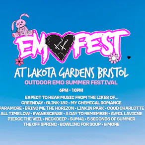 Outdoor Emo Festival Comes to Bristol!