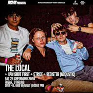 The Local, Han Shot First, Stride, Resister (Acoustic) at Fubar