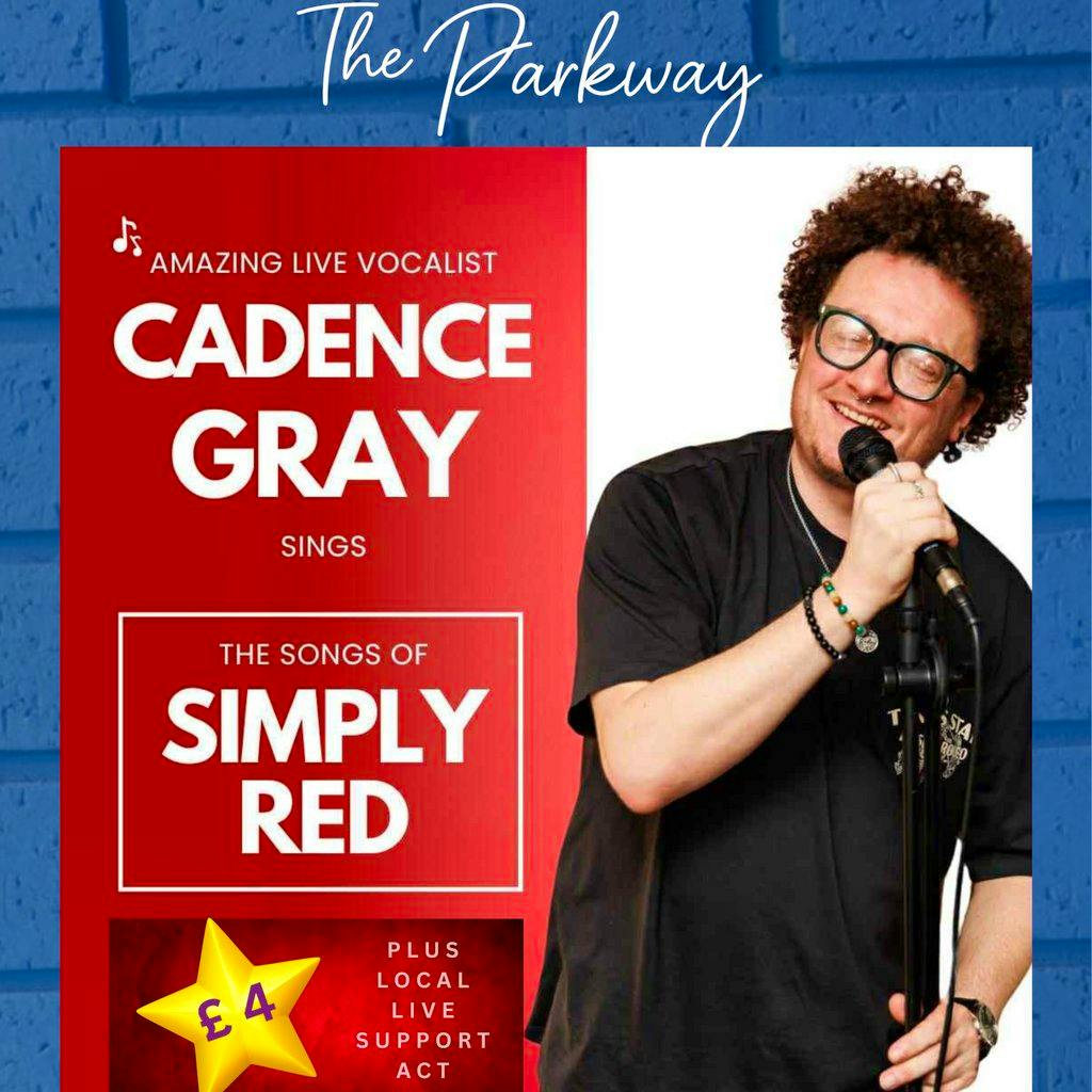 Simply Red Tribute - By Cadence Grey at The Parkway Sports Bar, Lounge And Function Suite