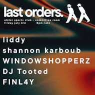 Last Orders at Ulster Sports Club
