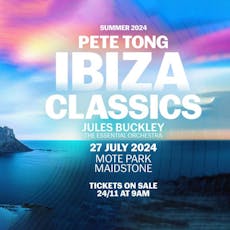 Pete Tong's Ibiza Classics at Mote Park