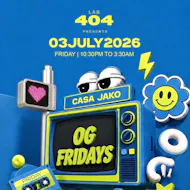OG Friday - Desi x Bollywood x Bhangra x Afro x Club Anthems at Casa Jako