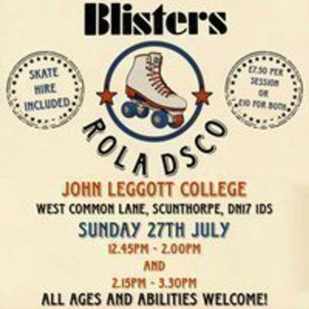 Blisters Rola Dsco Event at John Leggott College Sports Hall at John Leggott Sports Hall  (West Common Sports Group)