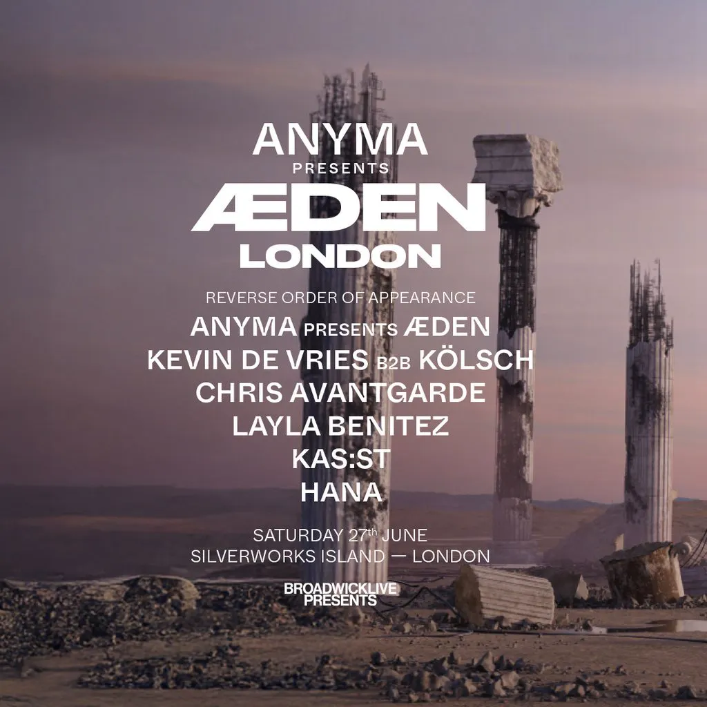 Anyma presents ÆDEN at Silverworks Island