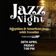 An Evening Of Egyptian & American Jazz at Yamama Cafe And Bar