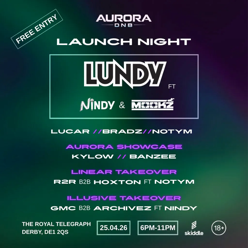 Aurora DNB Launch Night at The Royal Telegraph